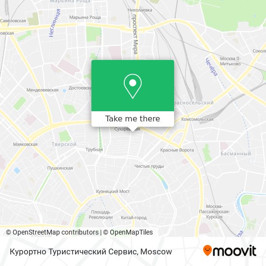 Курортно Туристический Сервис map