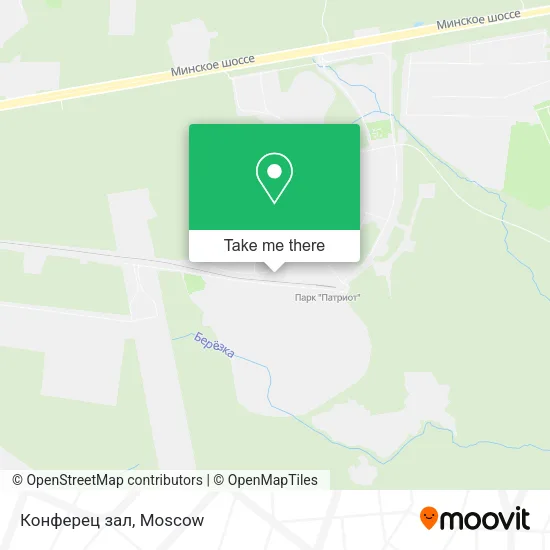 Конферец зал map