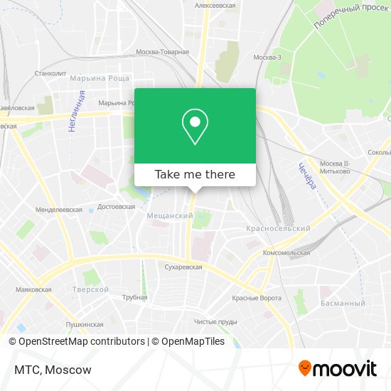 МТС map