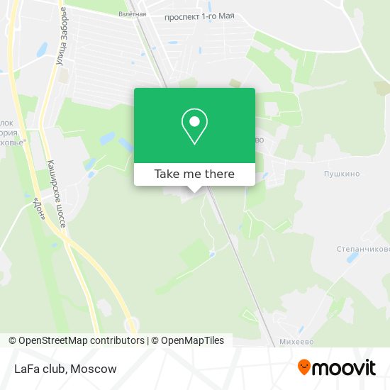 LaFa club map