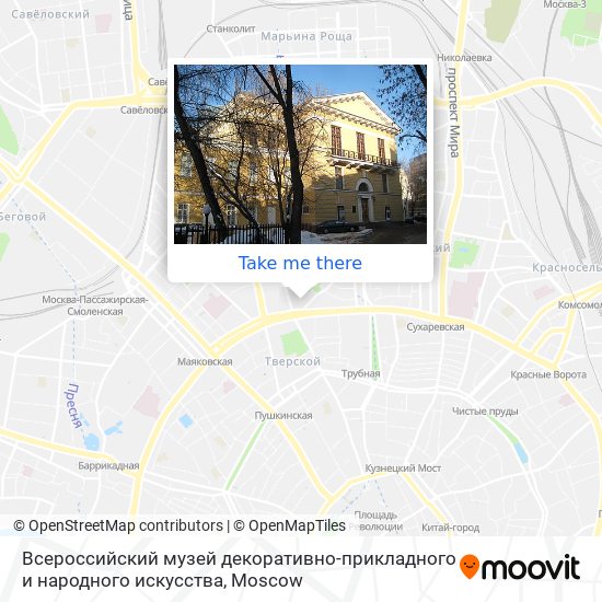 Всероссийский музей декоративно-прикладного и народного искусства map