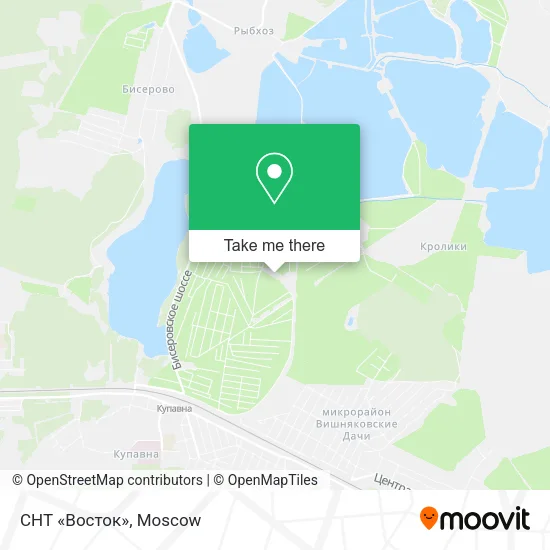 СНТ «Восток» map