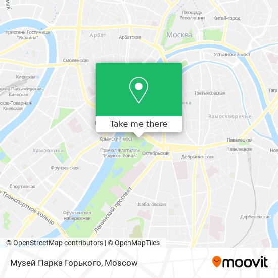 Музей Парка Горького map