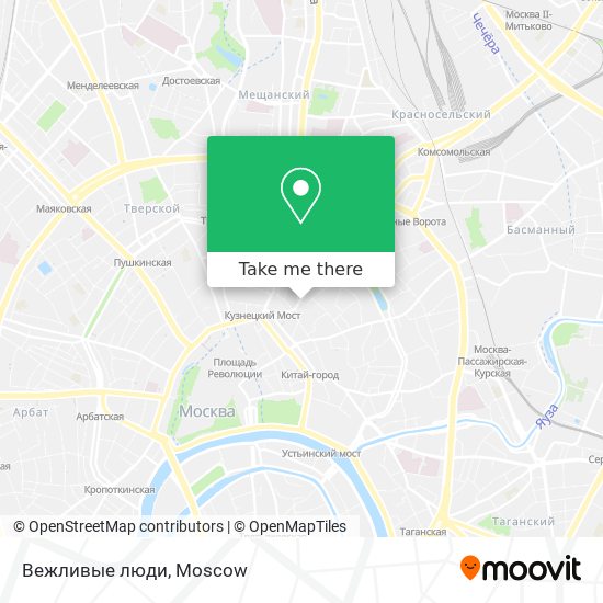 Вежливые люди map