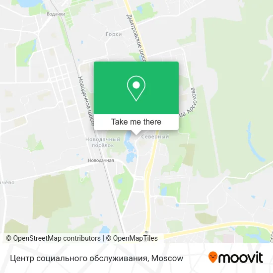 Центр социального обслуживания map