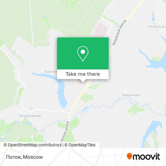 Поток map