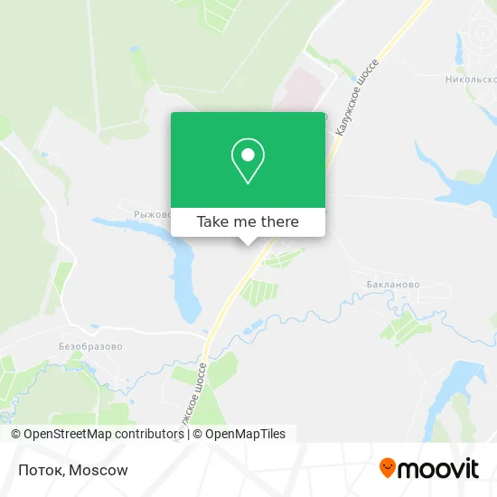 Поток map