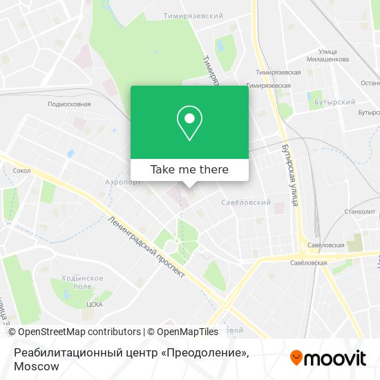 Реабилитационный центр «Преодоление» map