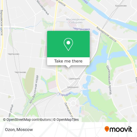 Ozon map