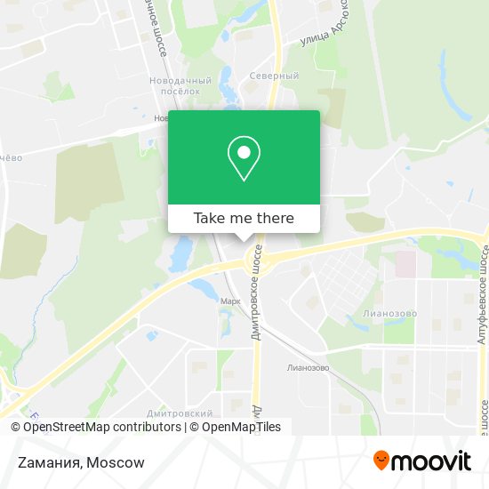 Zамания map