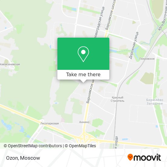 Ozon map