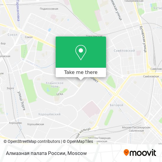 Алмазная палата России map