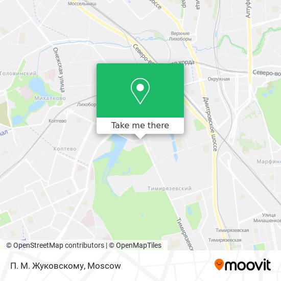 П. М. Жуковскому map