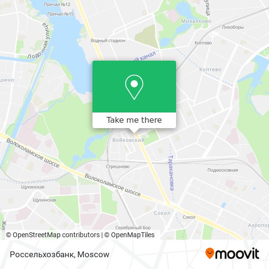 Россельхозбанк map