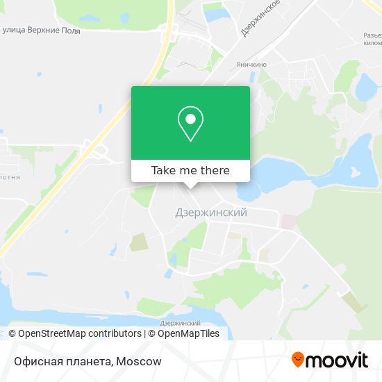 Офисная планета map