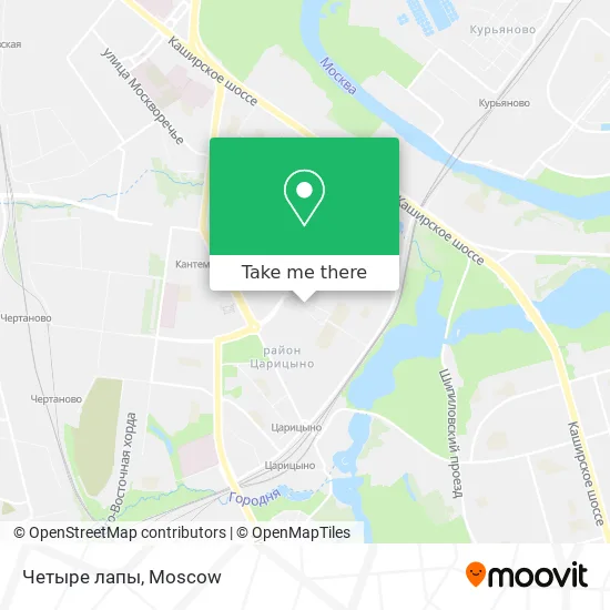 Четыре лапы map