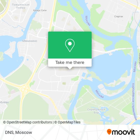 DNS map