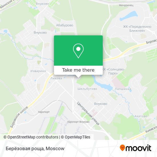 Берёзовая роща map