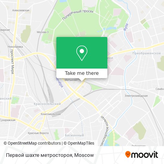 Первой шахте метростороя map