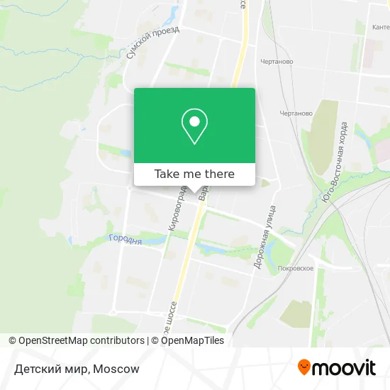 Детский мир map