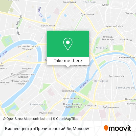 Бизнес-центр «Пречистенский 5» map