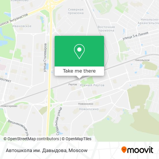 Автошкола им. Давыдова map