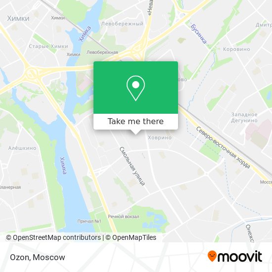 Ozon map