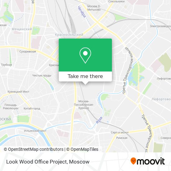 Look Wood Office Project map