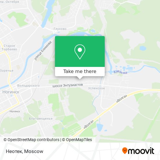 Неотек map