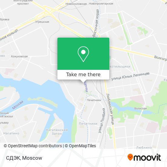 СДЭК map