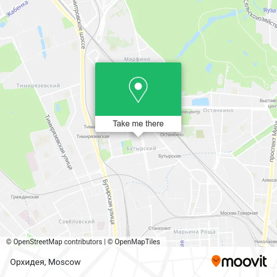 Орхидея map