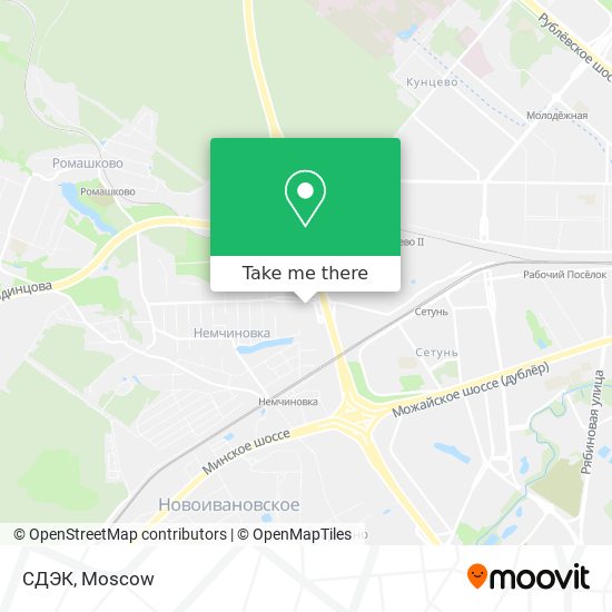 СДЭК map