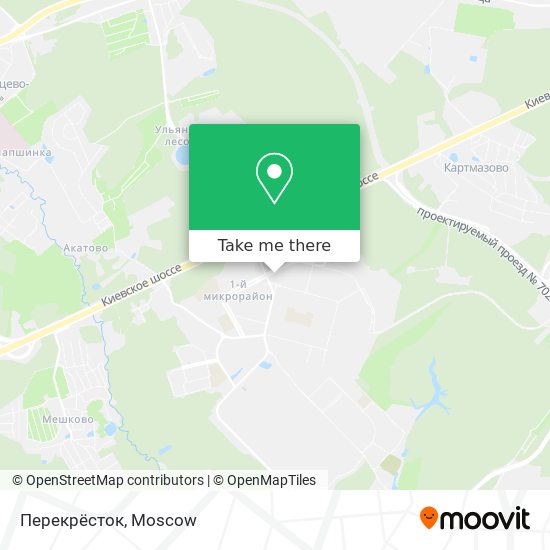 Перекрёсток map