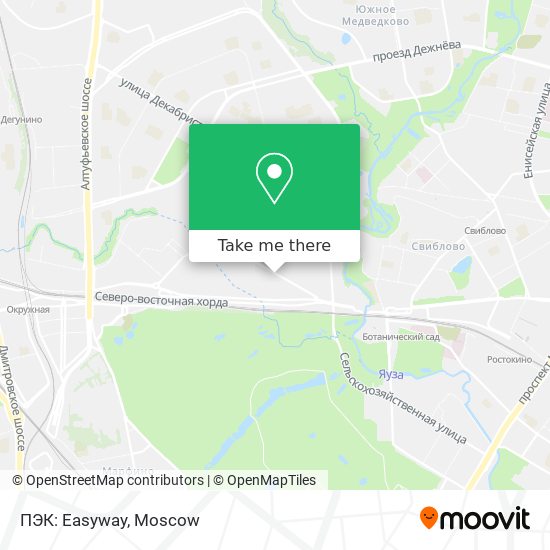 ПЭК: Easyway map