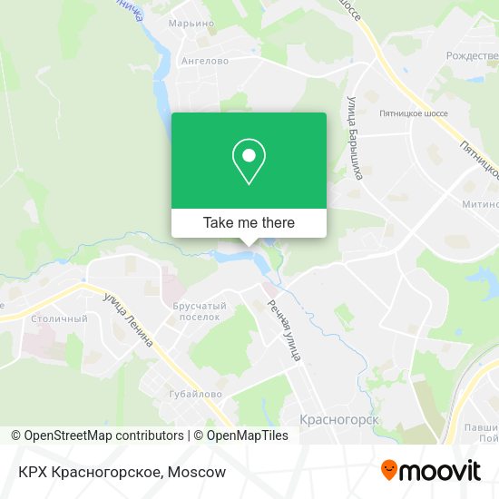 КРХ Красногорское map