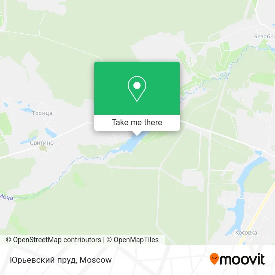 Юрьевский пруд map