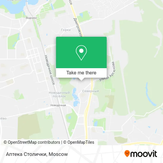 Аптека Столички map