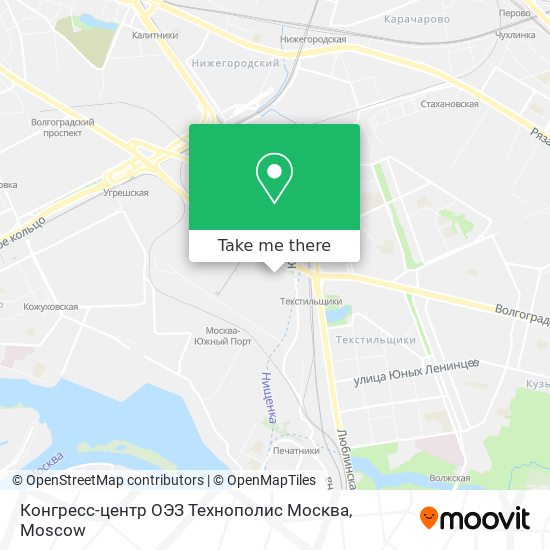 Конгресс-центр ОЭЗ Технополис Москва map