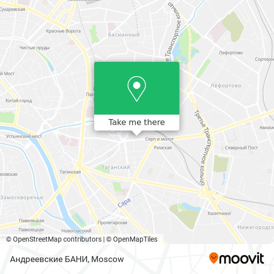 Андреевские БАНИ map