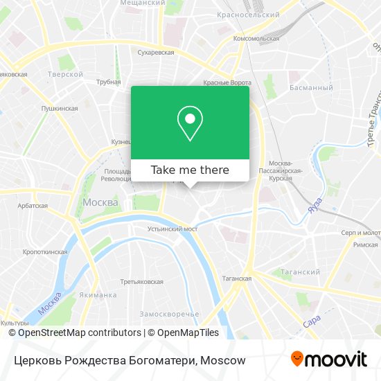 Церковь Рождества Богоматери map