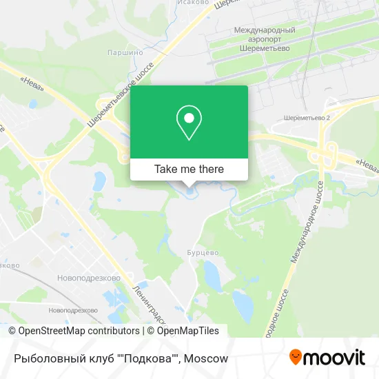 Рыболовный клуб ""Подкова"" map