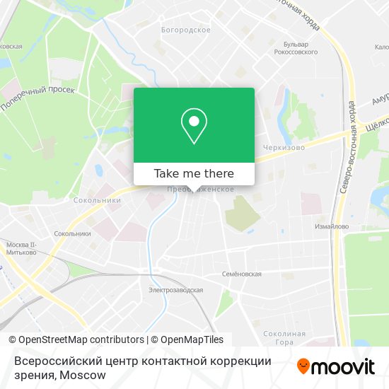 Всероссийский центр контактной коррекции зрения map