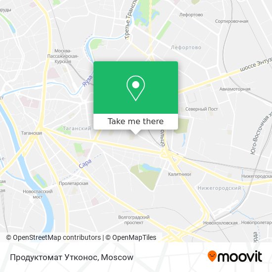 Продуктомат Утконос map