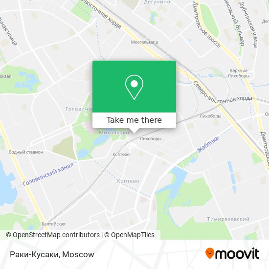 Раки-Кусаки map