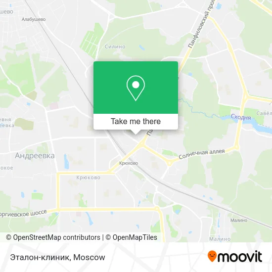 Эталон-клиник map