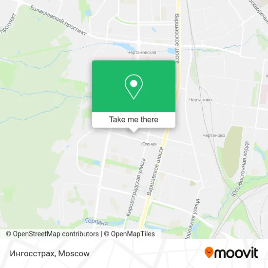 Ингосстрах map