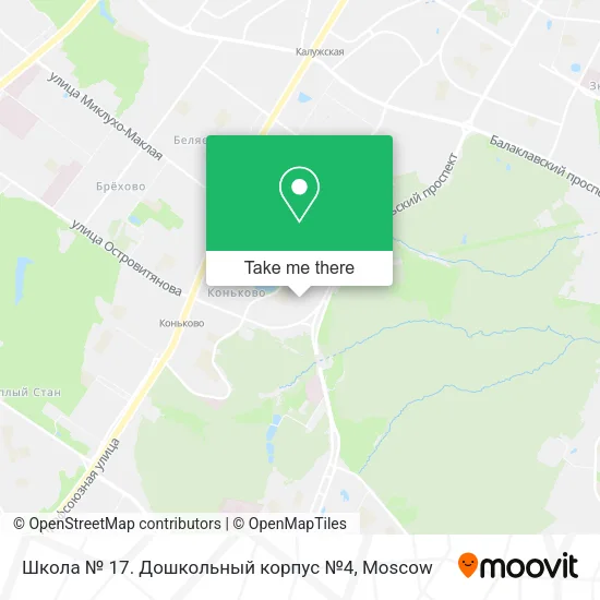 Школа № 17. Дошкольный корпус №4 map
