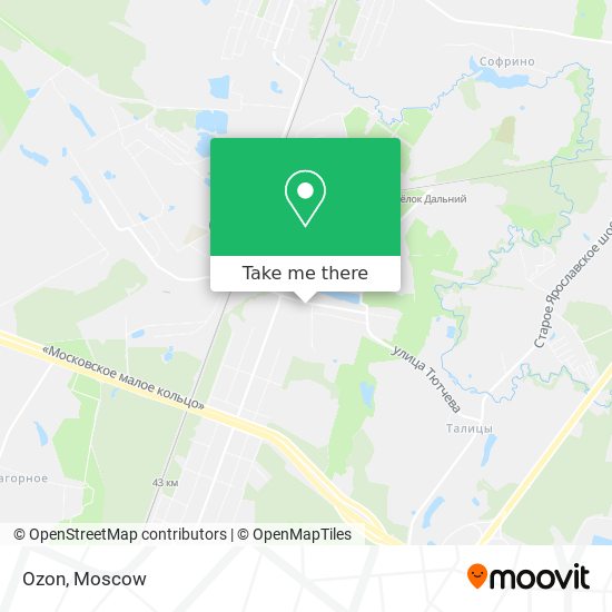 Ozon map