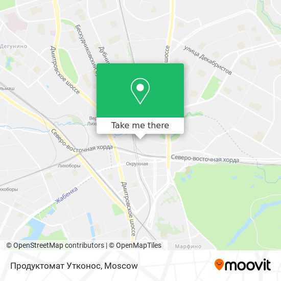 Продуктомат Утконос map