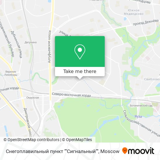 Снегоплавильный пункт ""Сигнальный"" map
